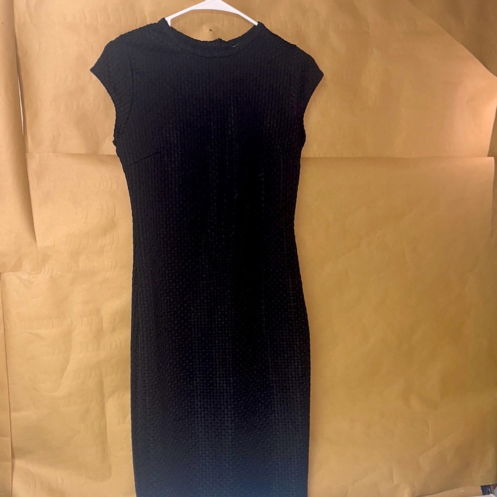 Zara black dress medium bw collection